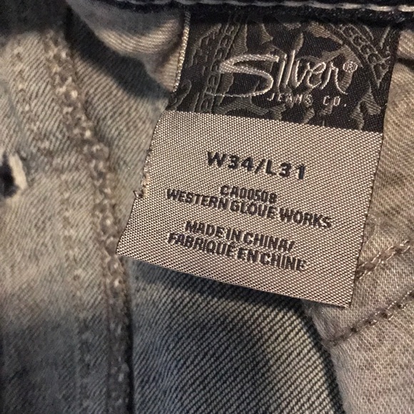 Silver jeans size 34 - Picture 3 of 4